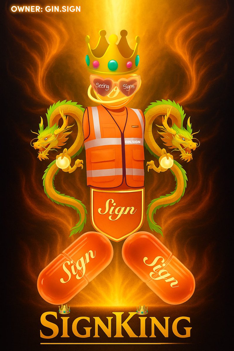 🧡 SiGM Orange Dynasty Family! 🧡

The Orange Dynasty grows stronger every single day. 🍊✨
New warriors rise, and we WELCOME them with Power, Pride, and Unity! 🧡

To honor this growth, I’ve combined:
☣️ 4 mighty Sign SBT’s
☣️ The eternal Sign Token 🟠
☣️ The Crown of Dynasty 👑