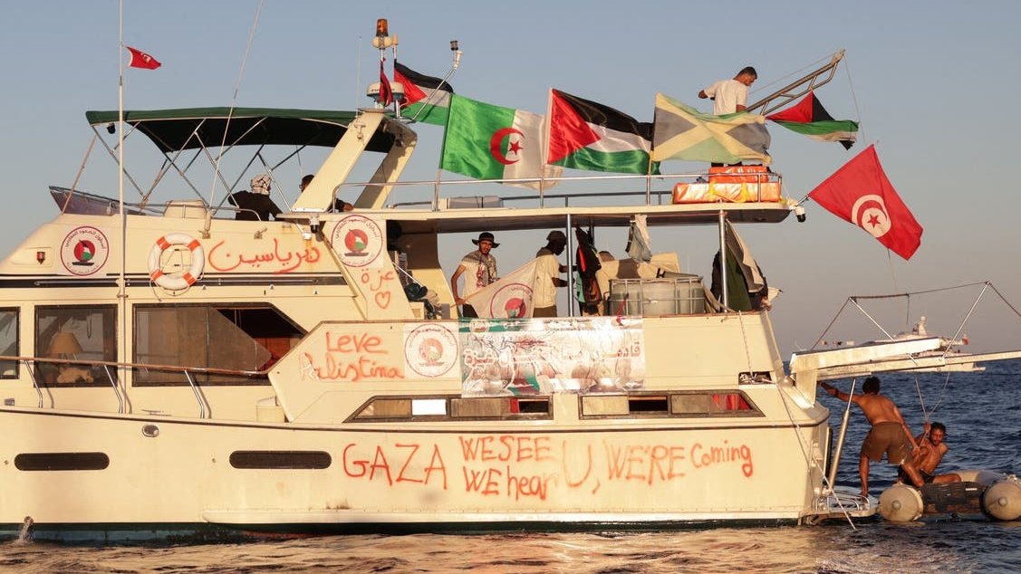 ApostateProphet's tweet image. So, what happened?

A bunch of idiots acting like rebellious children and making illegal threats against Israel were nicely intercepted and will be deported.

The aid they carry is quite little and will be added to the aid by Israel.

They could have delivered much more aid…