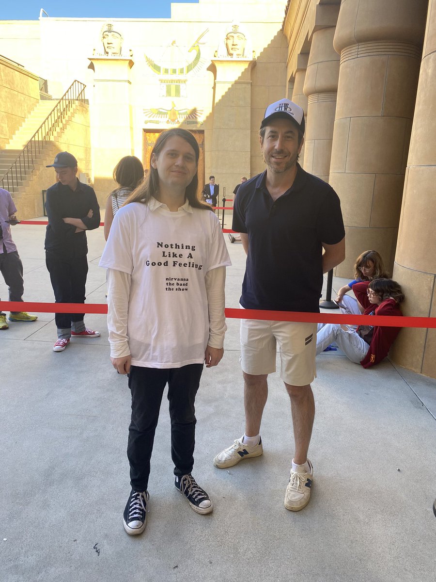 PeytoBrock's tweet photo. Got to meet three of my artistic heroes tonight https://t.co/ZWNqgmF8D4