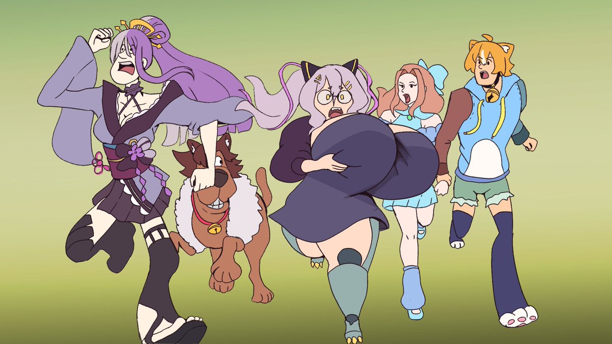 dibujo meme express spoiler de próxima collab con las hermanas nagakuro,chuwii y marinita.
¿Pueden adivinar de que será?