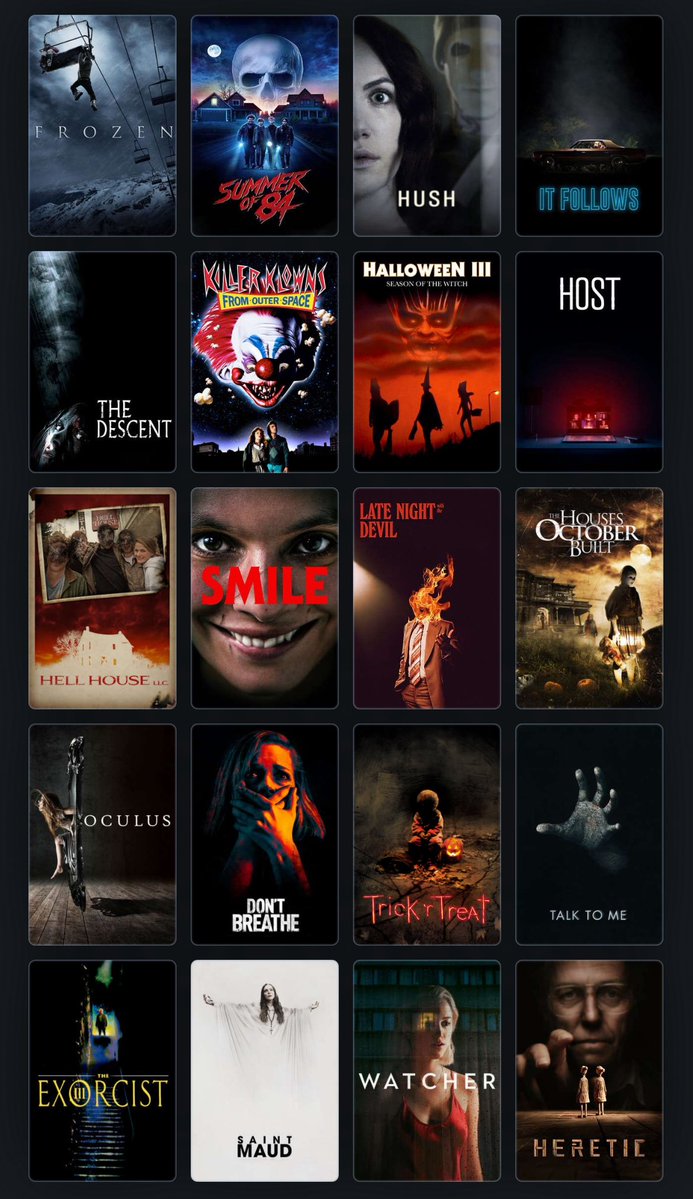 chrisallen_kc's tweet image. OCTOBER IS HERE! 👻🎃

So why not give you a list of 20 Great Horror Films you probably haven&apos;t seen! #Halloween #HorrorCommunity