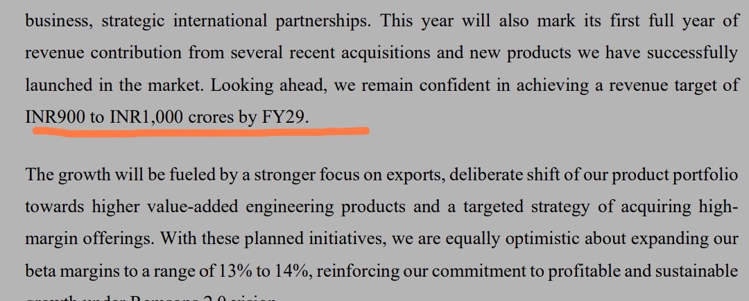 TheAlpha10X's tweet image. ✅Huge Revenue Guidance 
-FY 25 revenue 377 cr
FY 29 revenue  900-1000 cr 🔥

✅Promoters are buying.

✅Auto Ancillary Sector: Strong Sectoral Tailwinds

RETWEET &amp;amp; SHARE if you liked it.