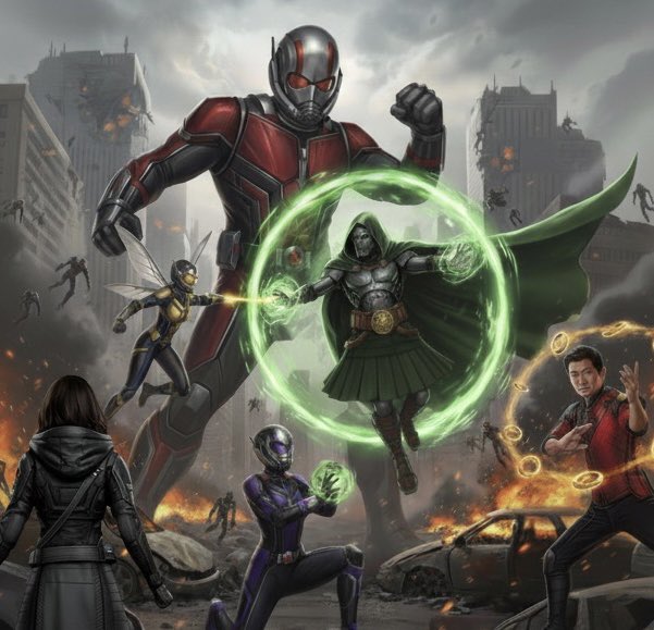 BringBackWasp's tweet photo. The West Coast Avengers fighting Doctor Doom. I want to see this in the movie 😭 #AvengersDoomsday #BringBackTheWasp https://t.co/ldMFa3u5aB