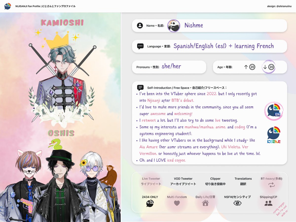 pandita_fit's tweet image. Hii! I’d love to make some friends, everyone here seems so cool!! 🫶

Okayyy, back to my little hole I go 🕳️🦔💨
#nijiintro #FSPENintro