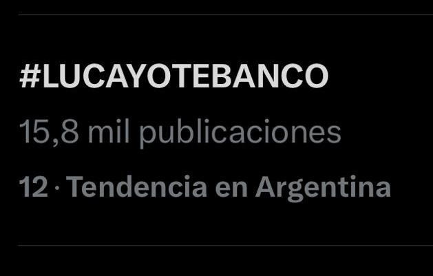 Qué lindo que hoy se hayan unido todos a la tendencia, la verdad se re portaron. Gracias por sumarse 💙🫶 Aguante los reales.
