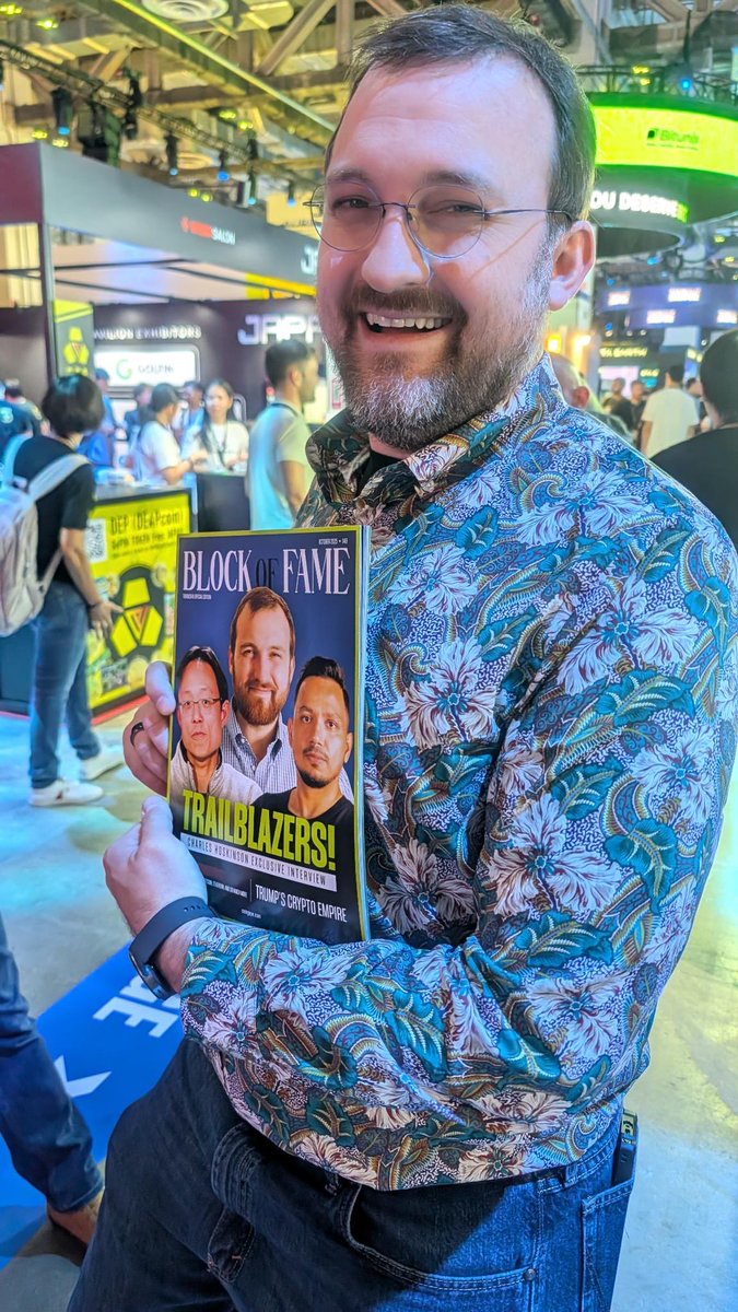 News flash: <a href="/IOHK_Charles/">Charles Hoskinson</a> is a trailblazer 😉