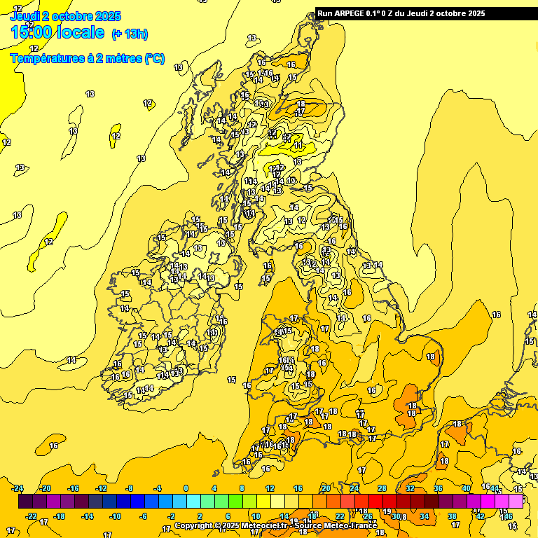 UKWXUpdates's tweet photo. Good morning guys today's weather it's a mostly #cloudy one for all with a moderate  #wind from the  south max temps of around  the low to mid teens for the majority #RT https://t.co/dZc2NAXpjW