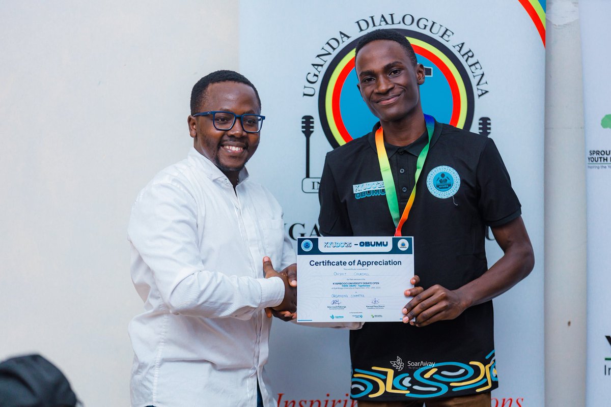 Proud photo moment with the Director of Debate Institute Africa, Mr.Joseph! I love surrounding people that have bold dreams and passions towards growth and development. Mr TJ is one! Big celebrations for your unending support towards the future leaders✨