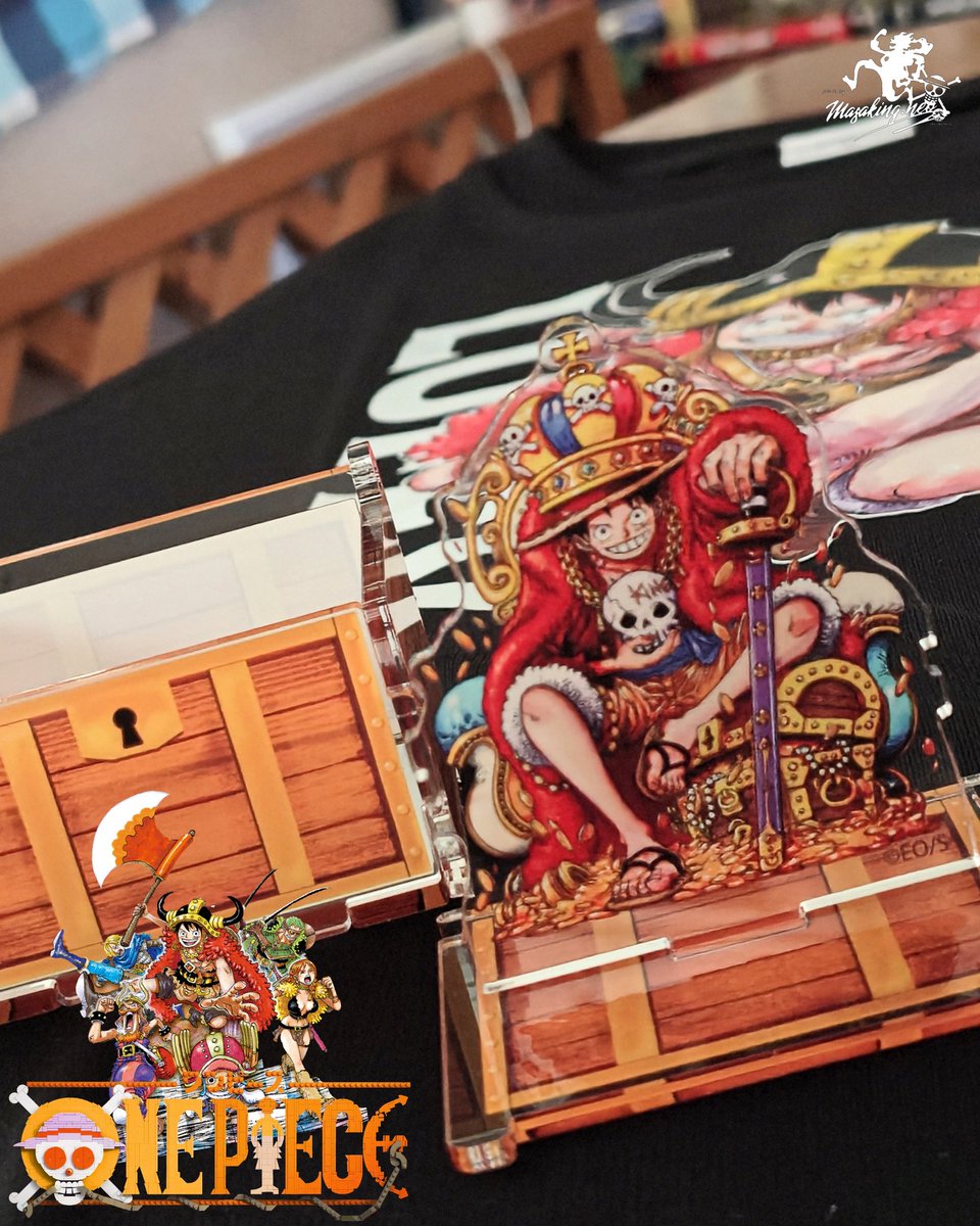 aaa_Masaking's tweet photo. ジャンプキャラクターズストア オンラインONEPIECEDAY'25 事後通販購入品

◆アクリルONボックスフィギュア
◆Tシャツ＜ONE PIECE DAY’25＞

無事購入できました😊✨️

#OnePieceDay #ONEPIECE 
#ジャンプキャラクターズストア 
#ワンピース https://t.co/apPhXKNyLr