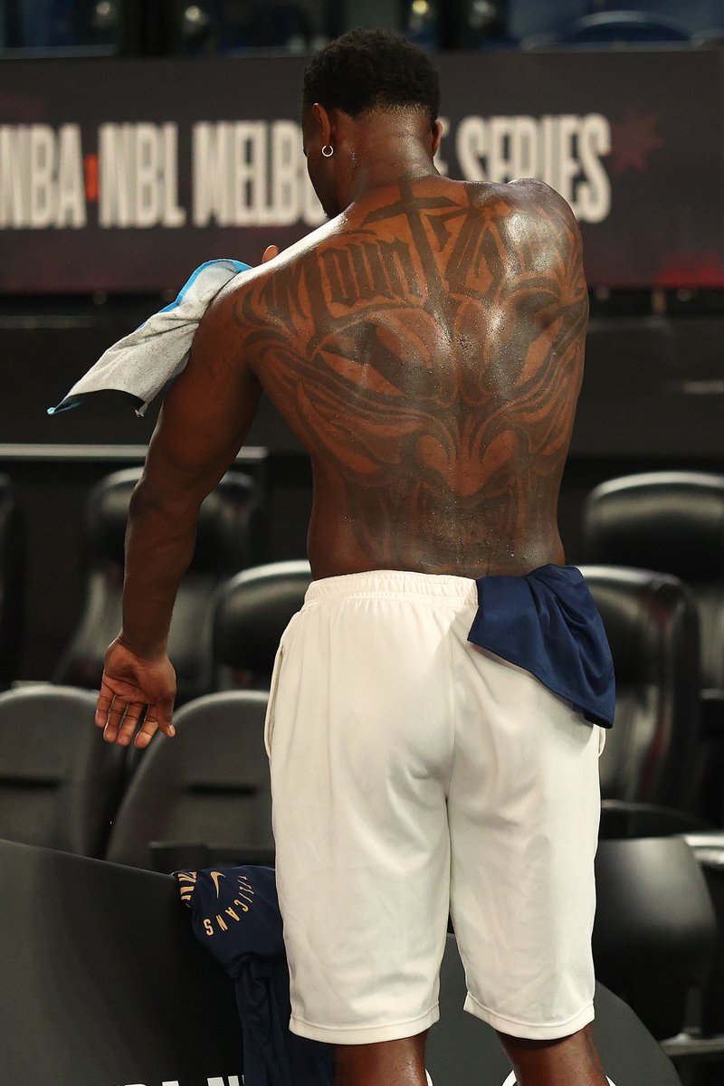 NBL's tweet photo. Zion Williamson and the @PelicansNBA are ready 💪

Tickets still available: https://t.co/a3LNbpzktm https://t.co/evzPHHjcUQ