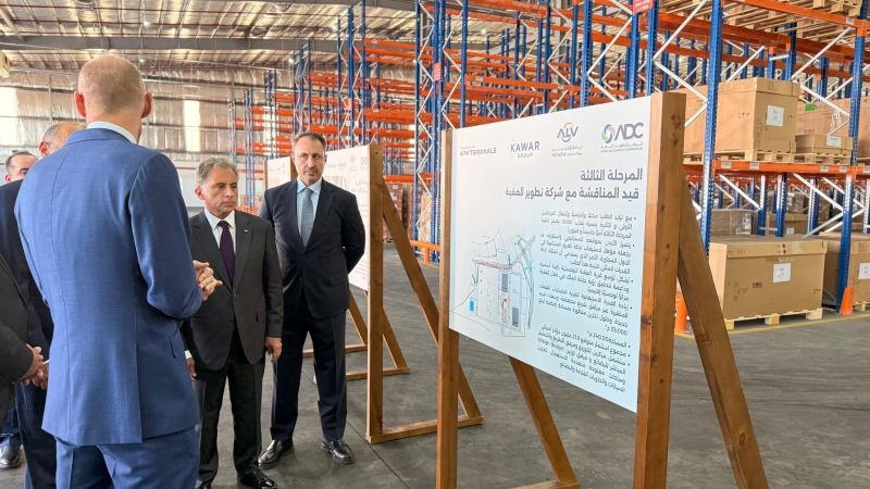 GWL_LOGISTICS's tweet image. رئيس الوزراء الدكتور جعفر حسان يؤكد دعم الحكومة لخطط تطوير وتوسعة قرية ⁧#العقبة⁩ اللُّوجستيَّة 
#رؤية_التحديث_الاقتصادي