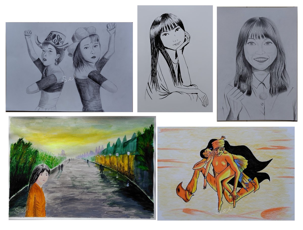 ９月に描いた絵です  
#今月描いた絵を晒そう