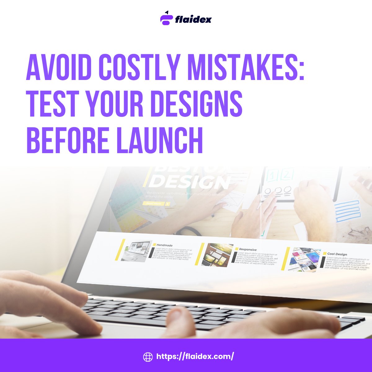FlaidexTech's tweet image. Most businesses don’t fail because their product is bad.

They fail because their design wasn’t tested before launch.

A website or app can look good,
But if users get confused, they’ll leave.
And when they leave?
You lose conversions, revenue, and trust.

Here’s what changes…
