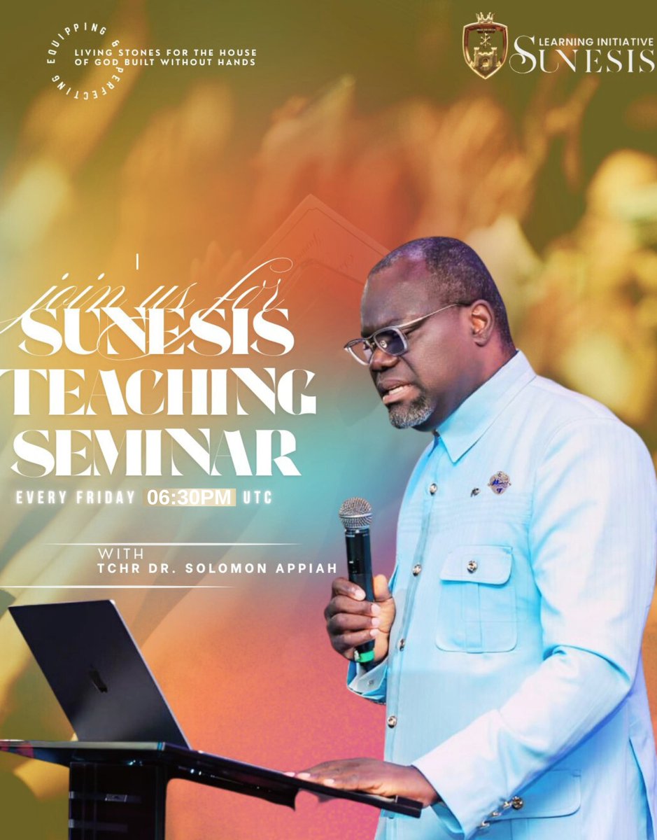 SunesisLearning's tweet image. 🗣𝐈𝐍𝐕𝐈𝐓𝐀𝐓𝐈𝐎𝐍 𝐓𝐎 𝐁𝐈𝐁𝐋𝐄 𝐓𝐄𝐀𝐂𝐇𝐈𝐍𝐆 𝐒𝐄𝐌𝐈𝐍𝐀𝐑

🗓 Oct 1, 2025 🇬🇭 6:30PM UTC  🇹🇹 2:30PM  

 🔗𝐑𝐄𝐆𝐈𝐒𝐓𝐄𝐑 𝐕𝐈𝐀 𝐓𝐄𝐋𝐄𝐆𝐑𝐀𝐌  - 𝐒𝐮𝐧𝐞𝐬𝐢𝐬 𝐍𝐚𝐭𝐢𝐨𝐧

Visit sunesislearninginitiative.com
#SunesisTeachingSeminar
#SunesisLearning
#foundation