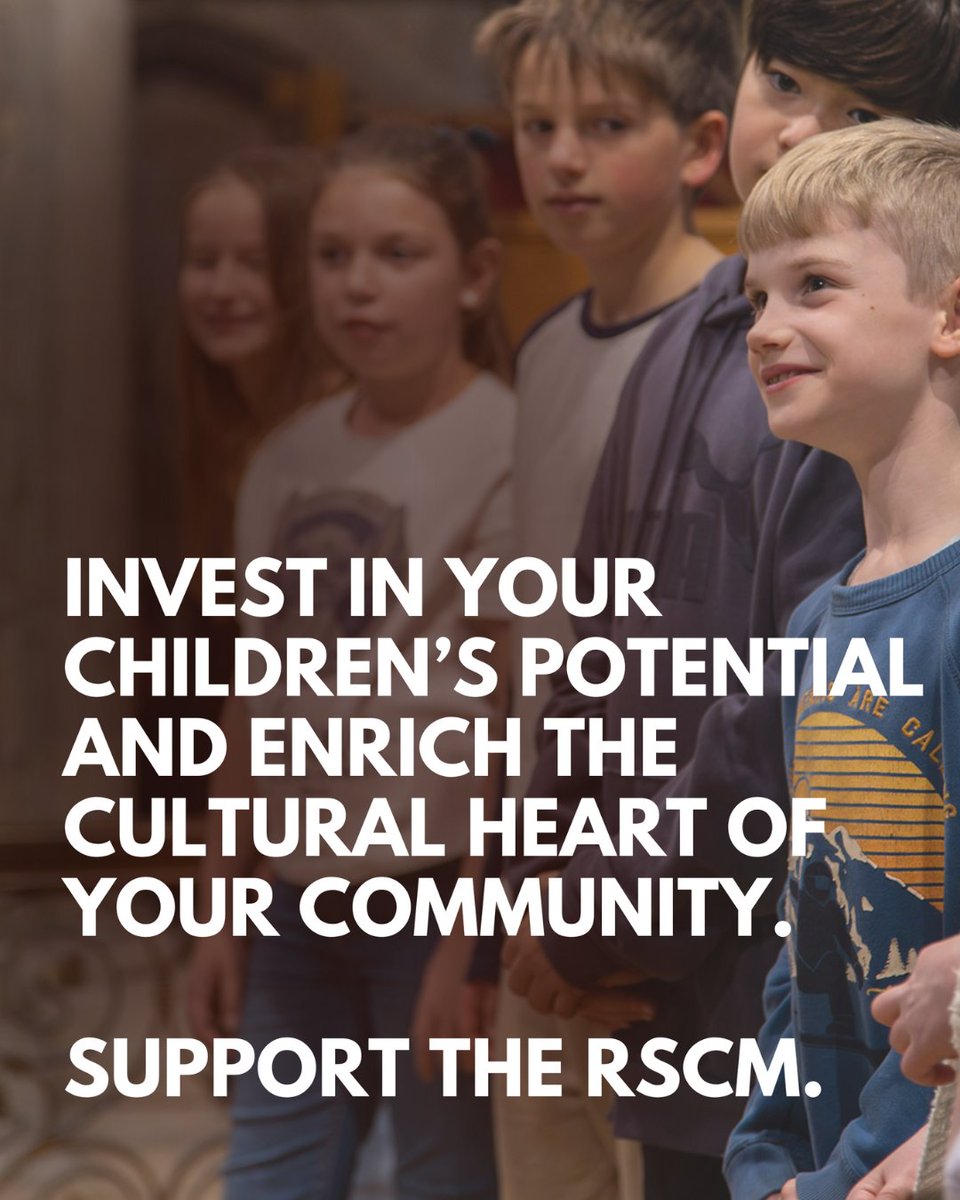 RSCMCentre's tweet photo. “A church or a school without a choir is like a body without a soul.” – Sir John Rutter

With your support choirs will continue to thrive in schools, churches, and communities across the UK.

Join our Friends scheme or #donate to our Annual Appeal

https://t.co/dTTG31L5B1 https://t.co/SMANlT4tjS