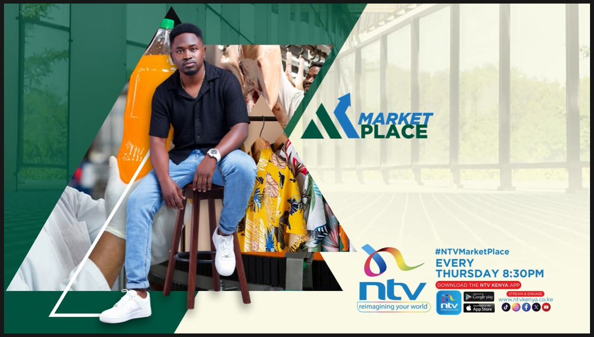 Business Today Kenya (@business_ke) on Twitter photo Co-operative Bank of Kenya brings you #NTVMarketPlace every Thursday at 8:30 PM, spotlighting entrepreneurs, business leaders, and changemakers who are transforming challenges into opportunities.
This show it proudly sponsored by <a href="/Coopbankenya/">Co-op Bank Kenya</a> Co-operative Bank of Kenya brings you #NTVMarketPlace every Thursday at 8:30 PM, spotlighting entrepreneurs, business leaders, and changemakers who are transforming challenges into opportunities.
This show it proudly sponsored by <a href="/Coopbankenya/">Co-op Bank Kenya</a>