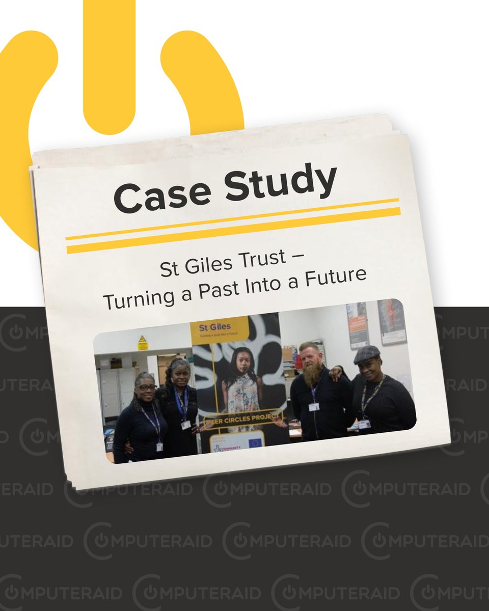 Computer_Aid's tweet image. Case study: Our collaboration with @StGilesTrust uses pre-loved tech to provide digital skills &amp;amp; employment, helping individuals build a future.

Read the full article here:
🔗 computeraid.org/news/st-giles-… 💛

#ComputerAid #CaseStudy #CSR #SocialImpact #CommunityBuilding