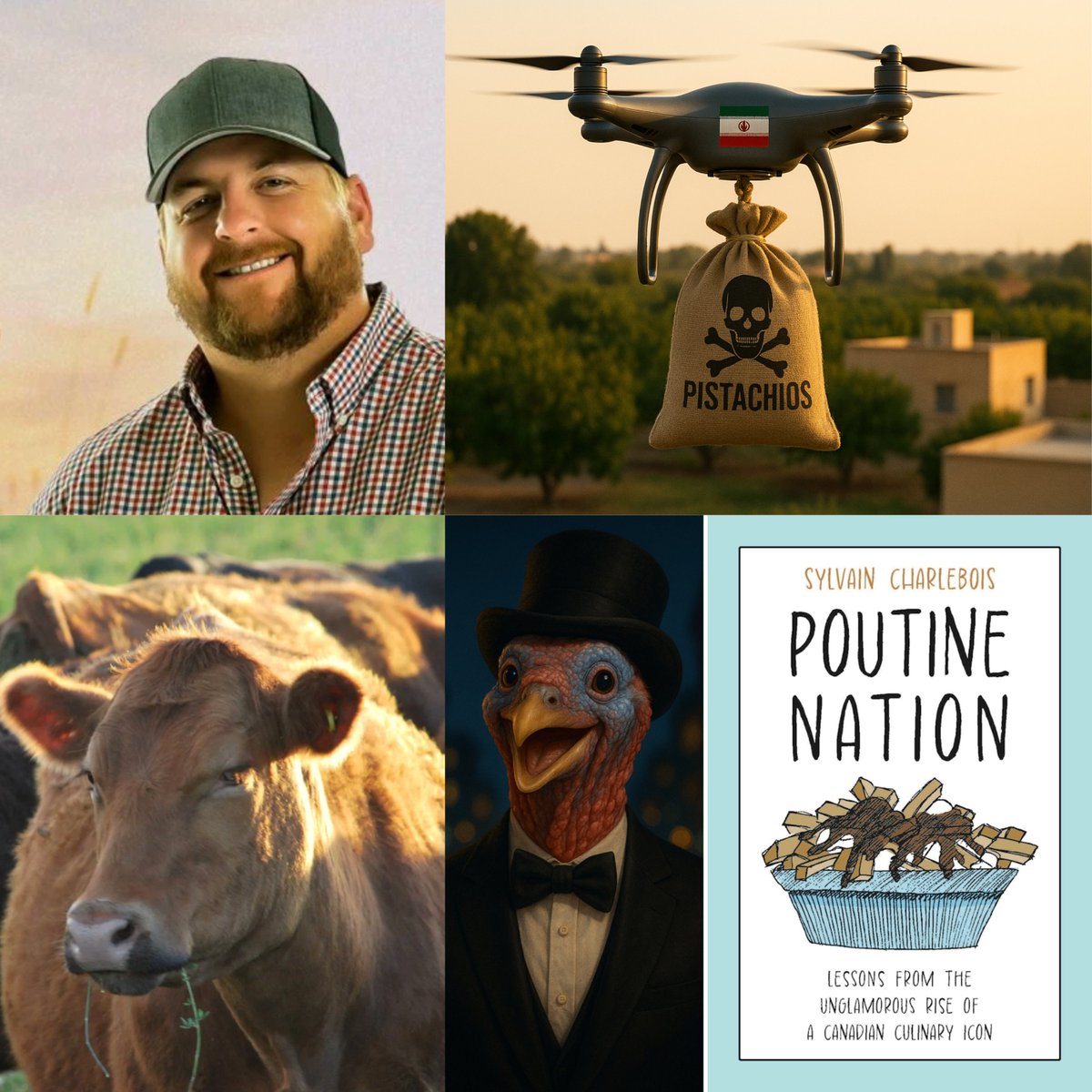 New Episode!

In this lively #FoodProfessor podcast, we dig into:

🦃 Thanksgiving dinner costs 2025
🥜 Pistachio recall &amp; salmonella risk
🥛 Dairy access in trade talks
🔥 Wildfires &amp; crop yields
🍣 Sushi’s surprising grocery boom
⚾️ Blue Jays, ballparks &amp; hotdogs

Plus: an