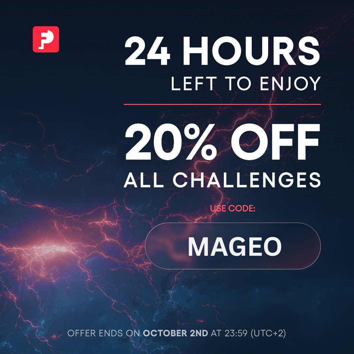 mageotech's tweet image. 🚨 24-HOUR FLASH SALE 🚨 Get 20% off Funderpro @FunderProfx 

Don&apos;t miss out ⏰ Use code MAGEO at checkout. Hurry 

#Funderpro