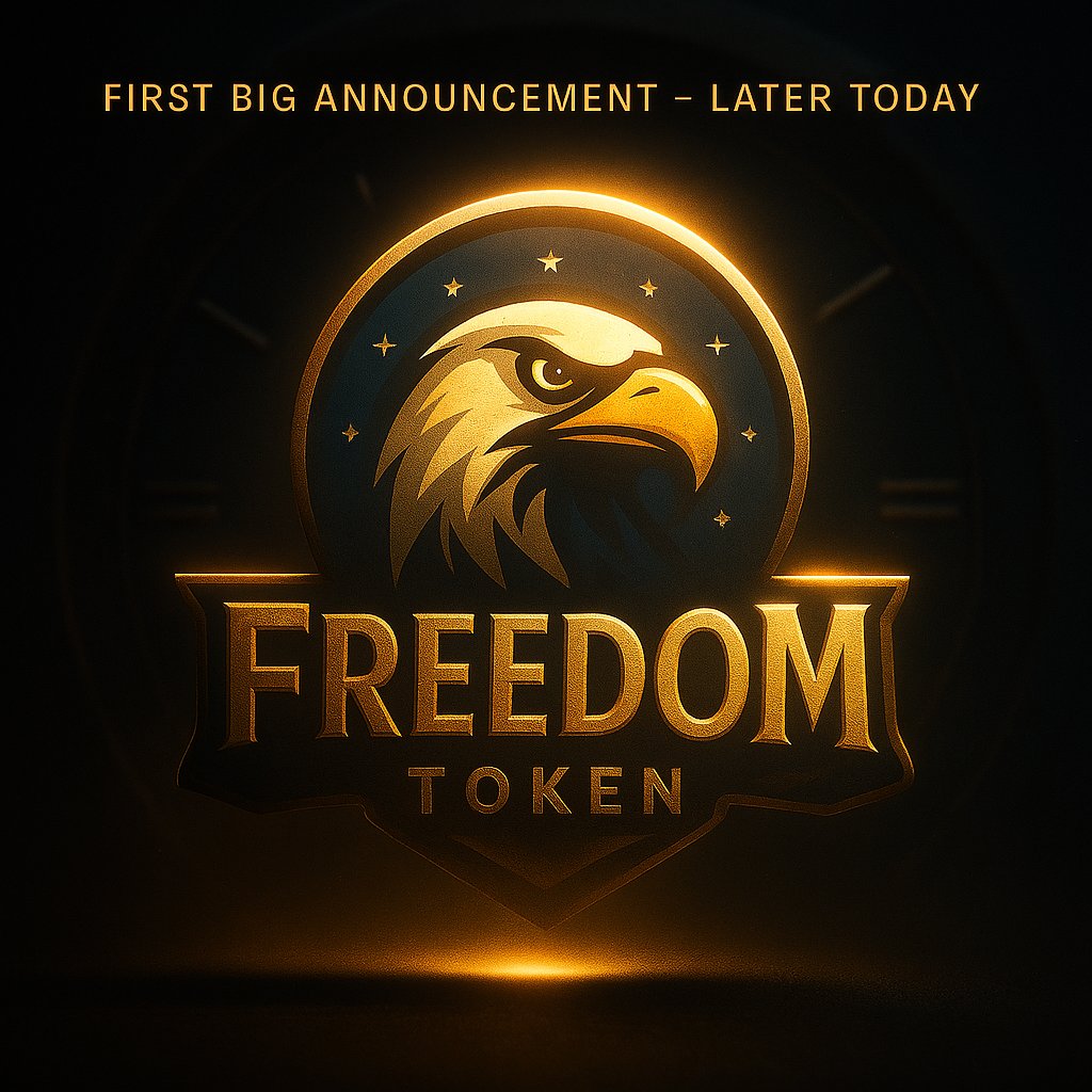 FreedomToken_'s tweet photo. Maximum attention! 🚨

First big announcement this afternoon. https://t.co/adVrYIZIHG