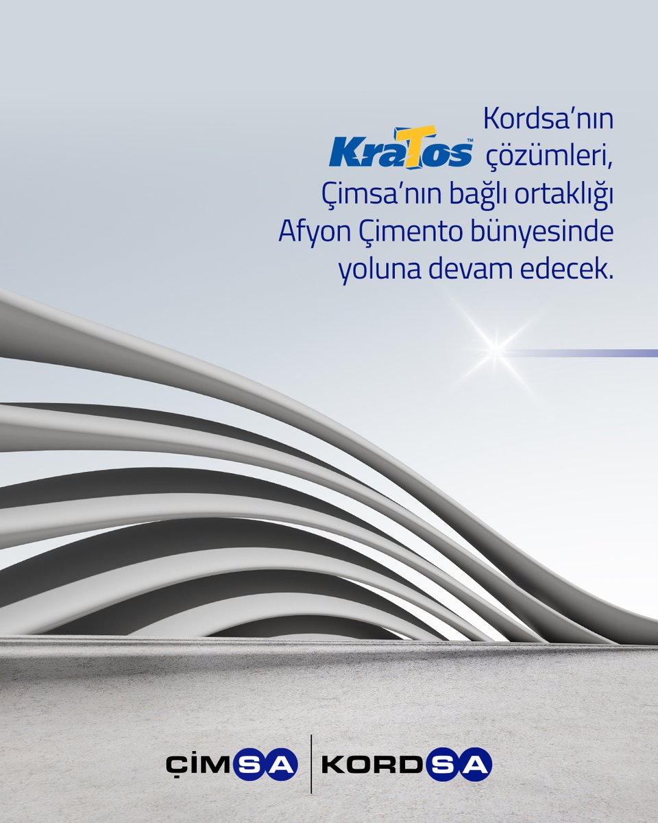 2014 yılından bu yana Kordsa çatısı altında geliştirilen ileri teknolojiye sahip Kratos inşaat çözümleri, artık Çimsa’nın bağlı ortaklığı Afyon Çimento bünyesinde yoluna devam edecek.

Kordsa’nın inovasyon gücüyle fikirden ürüne dönüşen Kratos, Çimsa’nın 70’ten fazla ülkeye