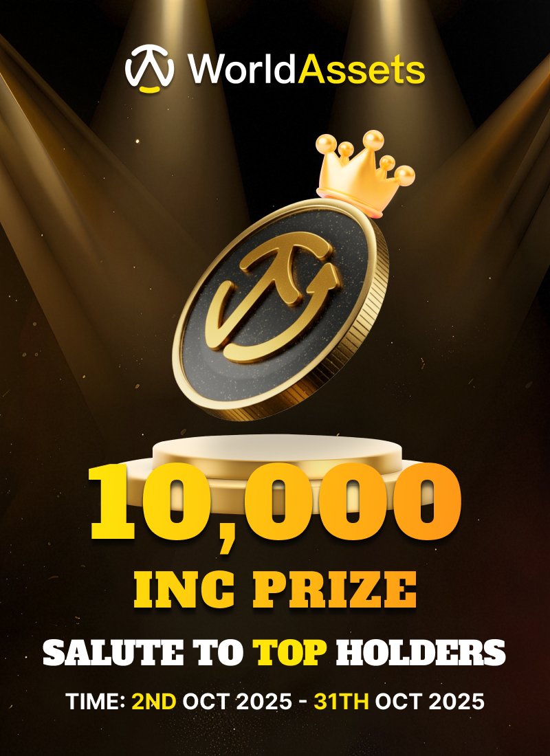 WorldAssets_'s tweet image. 🔥10,000 INC Prize: Salute to TOP Holders 🔥

📅 Event Period: 2nd Oct 2025 – 31st Oct 23:59(UTC)

😎Listnnnng @Gate @kucoincom @HotcoinGlobal @MEXC_Listings 

Show the world you&apos;re INC&apos;s ultimate supporter! Simply hold INC tokens to join the elite leaderboard and compete for a…