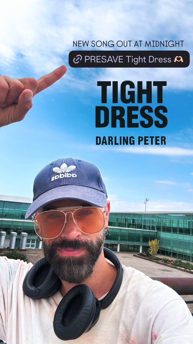 My new song ‘Tight Dress’ is coming out at midnight on all platforms! Pre-save it here: DarlingPeter.lnk.to/TightDress 💥 #tightdress