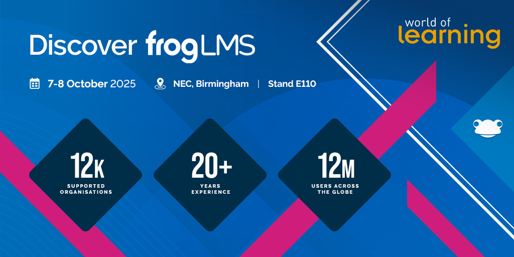 FrogEducation's tweet image. The @Frog_LMS team are heading to #WOL25 next week! Visit Stand E110 for a Freddo, a chat and a hands-on demo!

Not heading to World of Learning? Visit hubs.ly/Q03LJtn20 to learn more!

#WorldOfLearning #LMS