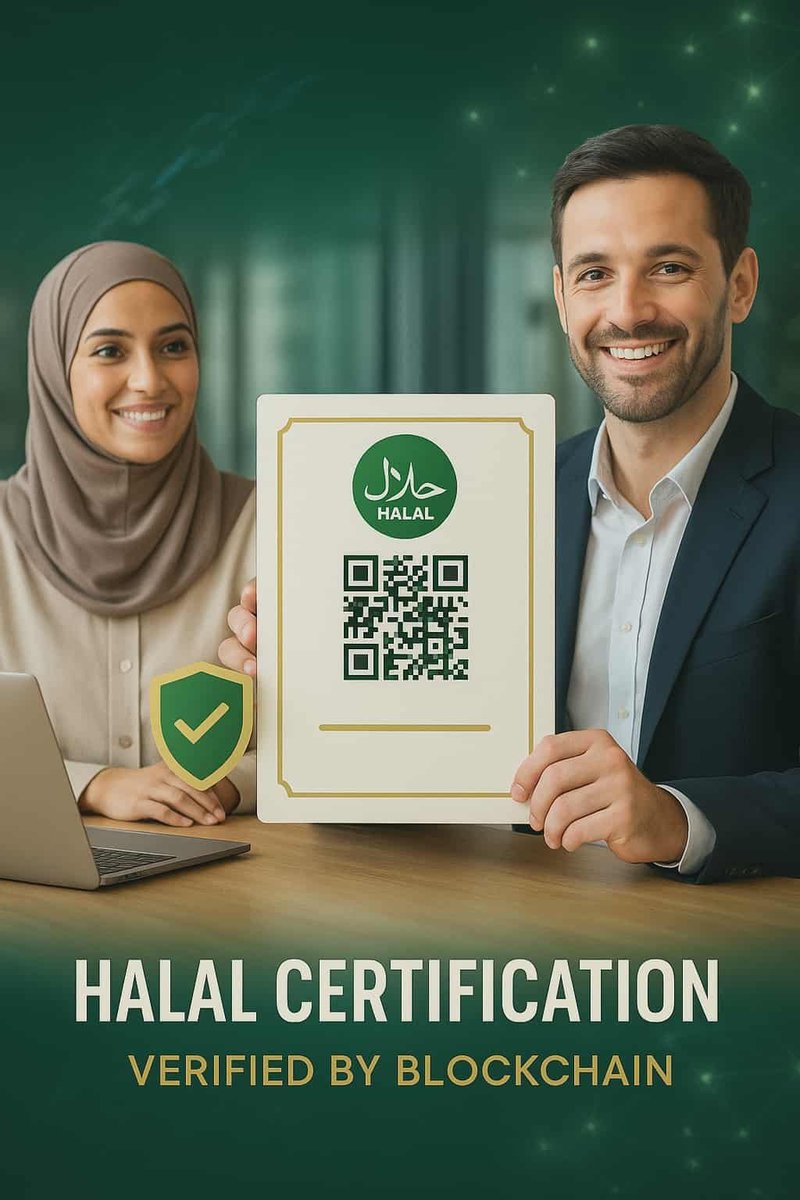 HaLaL Certification Blockchain tweet media