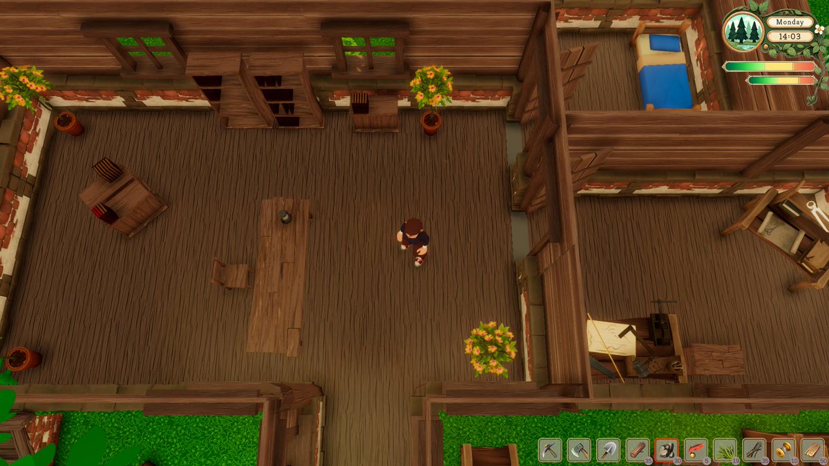 #ShowcaseThursday, you say? Don't mind if we do:
Hi! We're RainLight, a married gamedev couple working on our cozy library lifesim called Library of Lyria.

You can check it out here and join the public playtest:
store.steampowered.com/app/3025620/

#indiedev #indiegame #cozygame #librarians