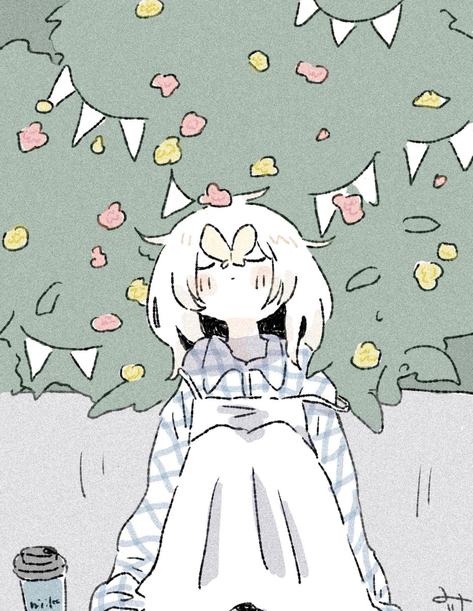 「私が死んだ時はたくさんの人に悲しんでほしいし、ふと思い出してほしい」|miikoのイラスト