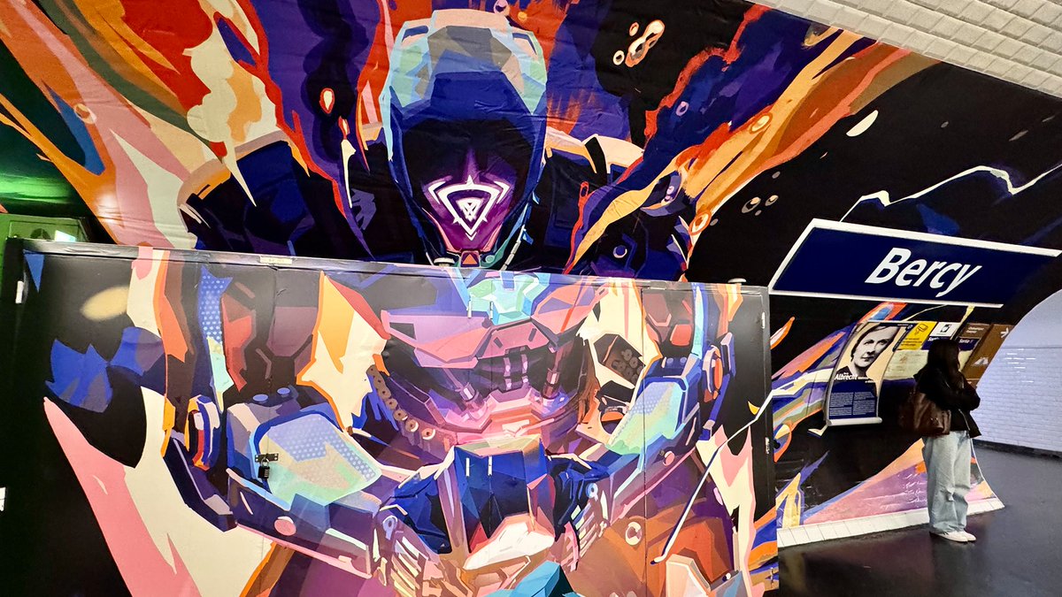 [ BORN TO BURN ]

Le métro 6 Bercy aux couleurs des Champions VALORANT 🔥