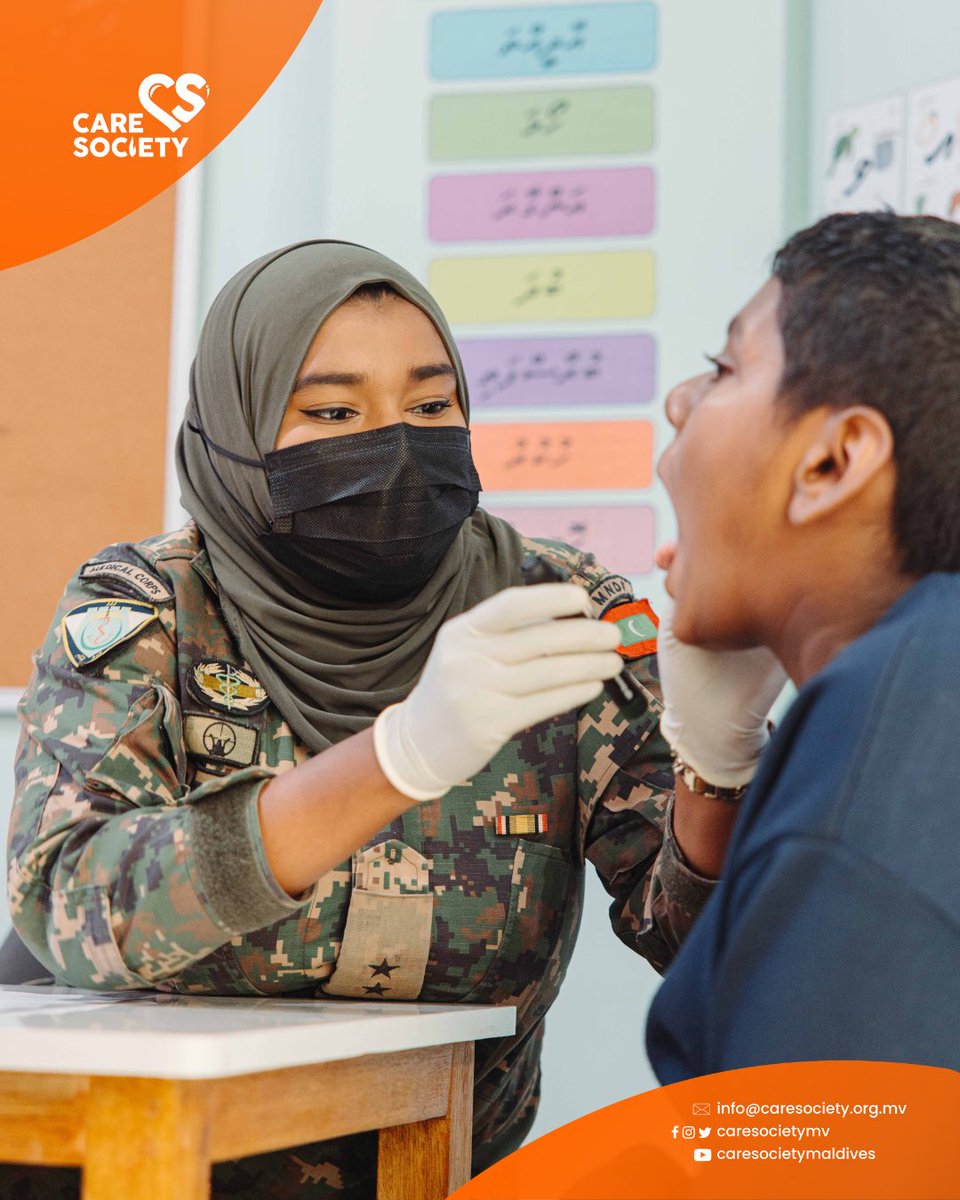 On 30 Sept, the Ministry of Defense – Senehiyaa team conducted a smooth dental screening for our students. Care Society extends heartfelt appreciation for your kindness and care, truly valued by both parents and children. 💙🦷 #ThankYou
<a href="/MoDmv/">Ministry of Defence</a>