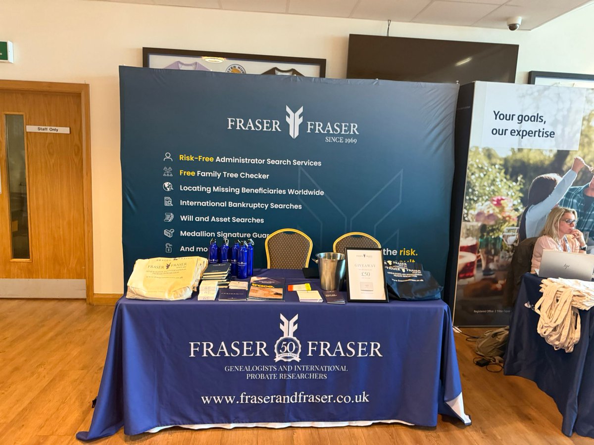 HeirHunter's tweet image. 👋 Hello Exeter! We’re proud to sponsor &amp;amp; exhibit at the STEP UK Tax, Trusts &amp;amp; Estates Conference today.

Come say hi to John Martin, grab a goodie bag &amp;amp; enter our giveaway for a chance to win a £50 gift voucher 🏆

#STEPConference #Exeter #Networking #Giveaway