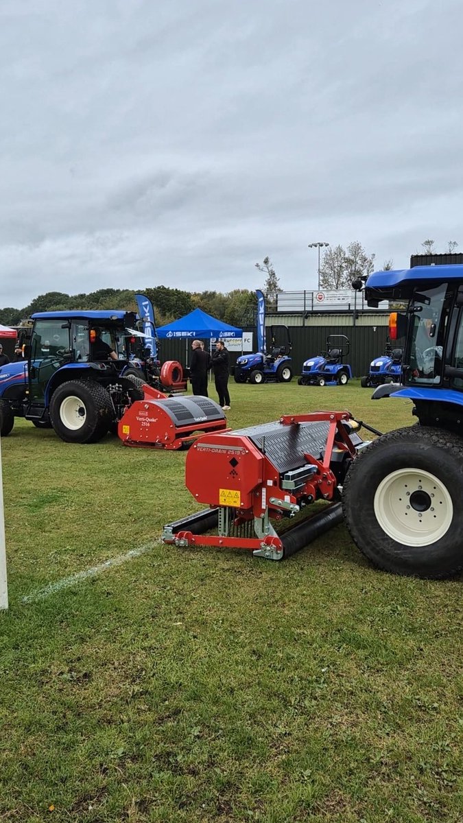 CTM_Pro's tweet image. Demo Day at @RuncornLinnets ⚽️
We had a great day yesterday, showcasing the latest machinery from @iseki_uk @kress_uk @RedeximUK
Thank you to everyone who attended 👍
#kress #iseki #redexim #groundcaremachinery #aeration #robotmower #tractor