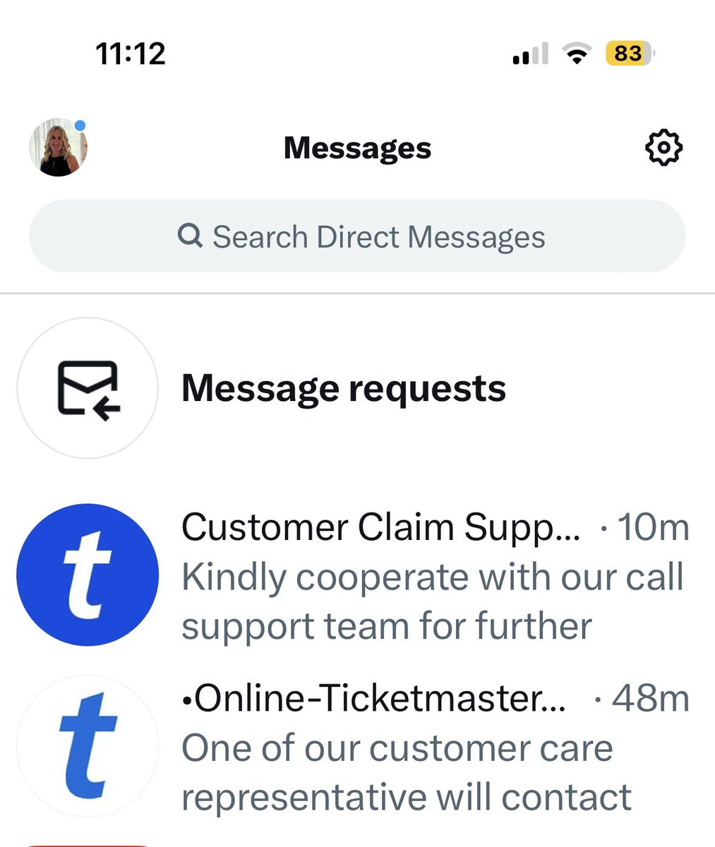 Keh3112's tweet photo. @TicketmasterCS Both DM'd https://t.co/WtNyxLxXqg