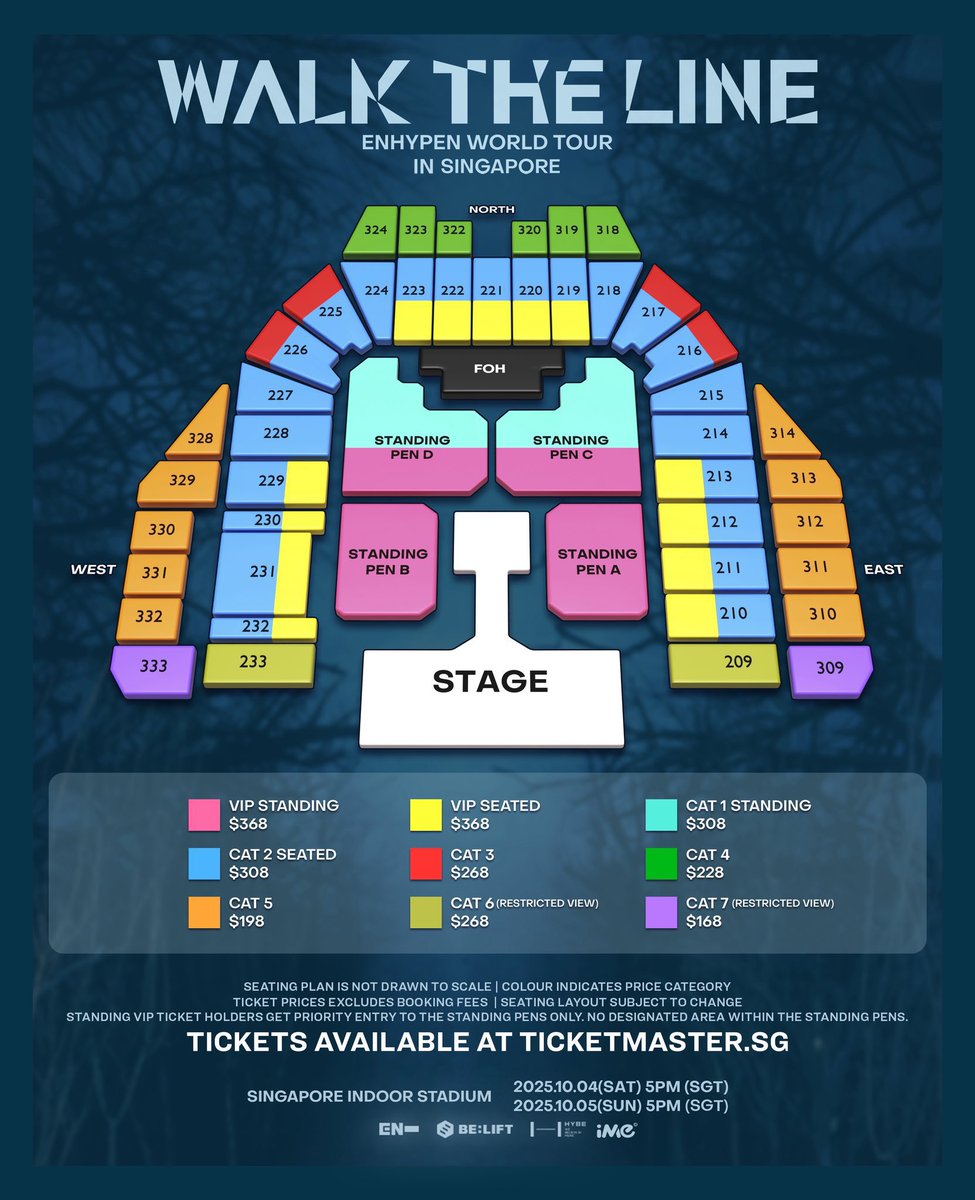 hyunniticket's tweet photo. WTS ENHYPEN SINGAPORE 10.4 10.5🎫

Below Original Price 
Limited tickets available 💌

VIP STANDING ✅ 

#ENHYPEN #EN_WALKTHELINE
#EN_WORLDTOUR_WALKTHELINE
#WALKTHELINE_IN_SINGAPORE https://t.co/8XKkokvR43