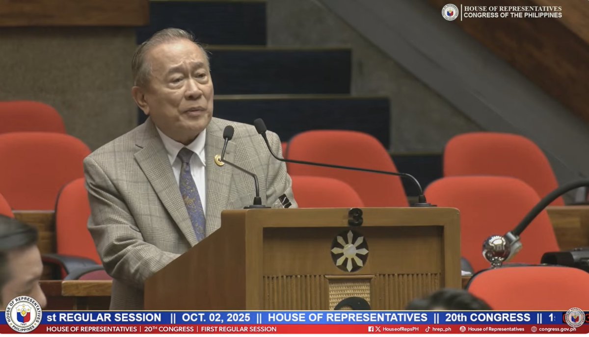 llanescajourno's tweet image. Palawan Rep. Pepito Alvarez says VP Sara Duterte set conditions so she will show up in the House for the defense of OVP's proposed P902 million budget for 2026, including President Ferdinand Marcos, Jr. showing up

Not a single OVP personnel was present @gmanews