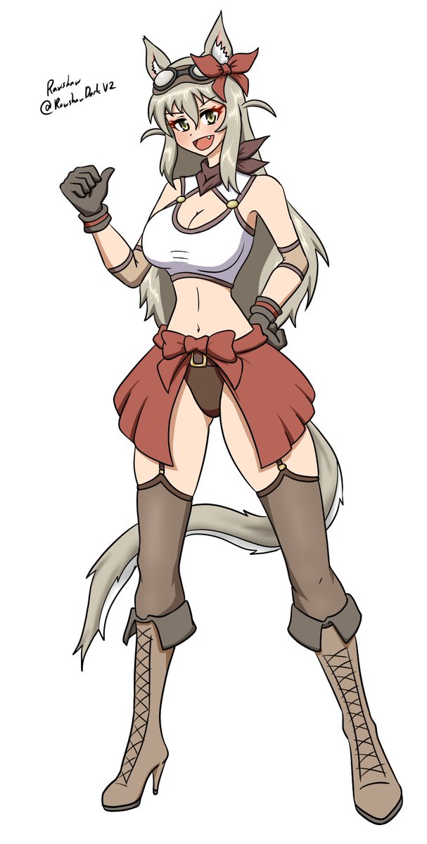 Tried to remake lily as an Uma Musume with some changes to her oufit #LPArt