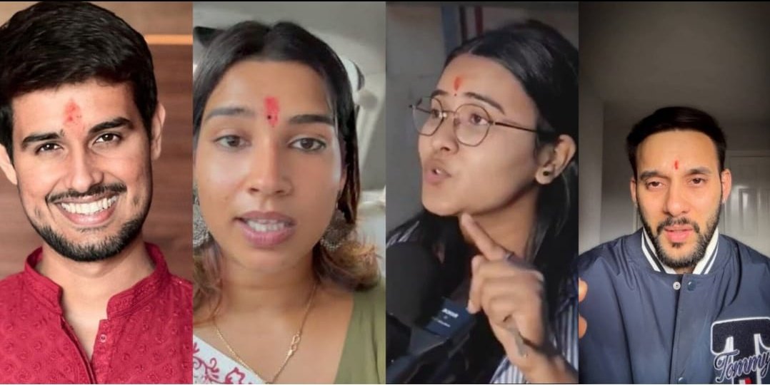 In Treta Yuga, Ravana wore an attire of a Sadhu to kidnap Sita...

In Kalyug, Modern day Ravan's are applying Tilak to brainwash Hindus !!