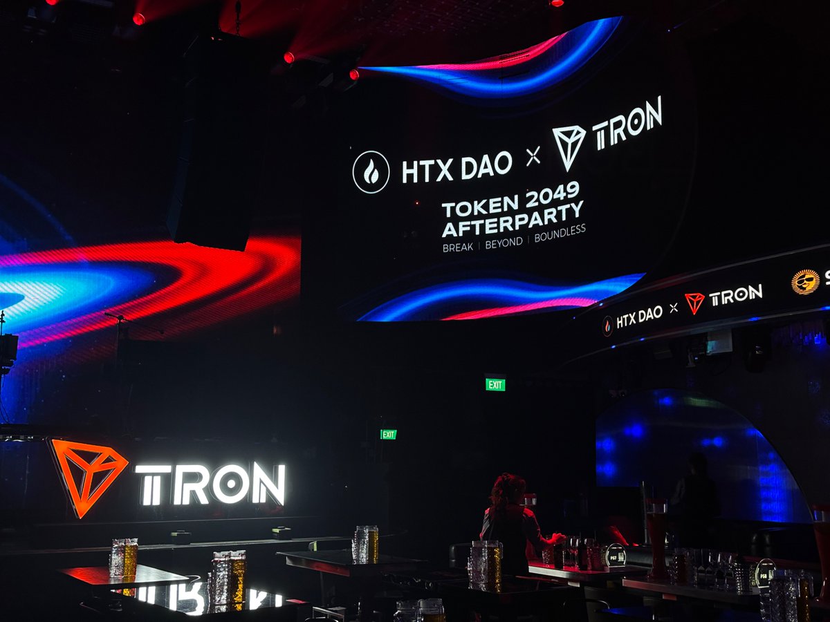 OfficialSUNio's tweet image. 🎉 Come vibe with us at the TRON x HTX DAO Token2049 After Party!
Join #SunPump and the #TRONEco fam for a night of celebration, connections, and non-stop energy🚀