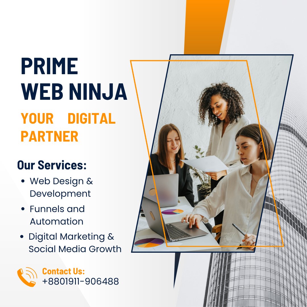 implabonsikder's tweet image. Grow your business with PRIME WEB NINJA 🚀

✅ Web Design &amp;amp; Dev
✅ Funnels &amp;amp; Automation
✅ SEO &amp;amp; Lead Gen
✅ Mobile Apps
✅ Digital Marketing &amp;amp; Social Growth
🌍 primewebninja.com
📞 +8801911906488
#WebDesign #DigitalMarketing #SEO #Funnels #BusinessGrowth