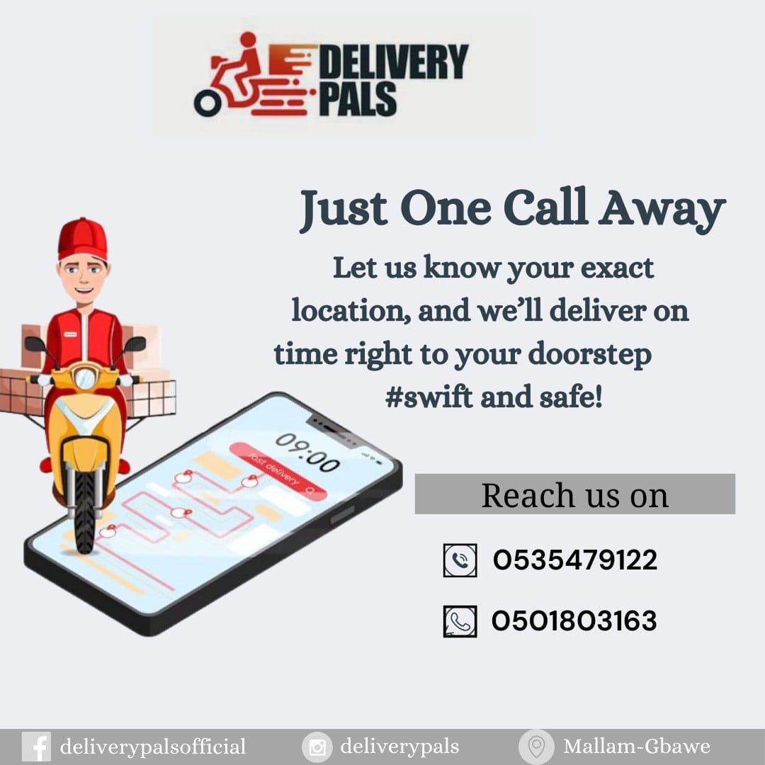 deliverypals1's tweet photo. Swift and Safe we are open🛵🚚. https://t.co/Cvd9sD15tI