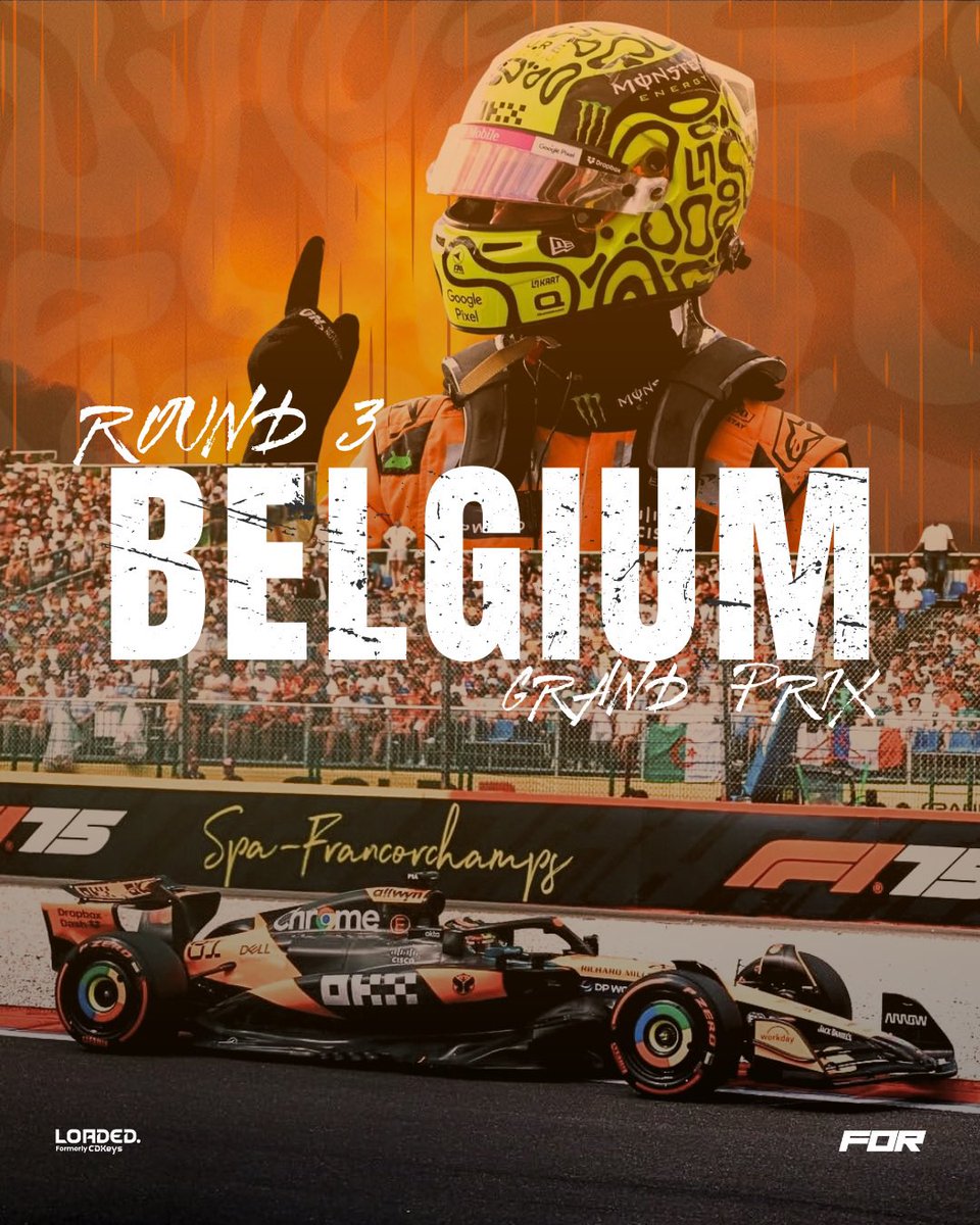 Race Week in FOR for Round 3 Spa 
#Racing | #GraphicDesigner | #Formula1 | #McLaren | #spa | <a href="/F0R_RACING/">Formula Online Racing</a> |