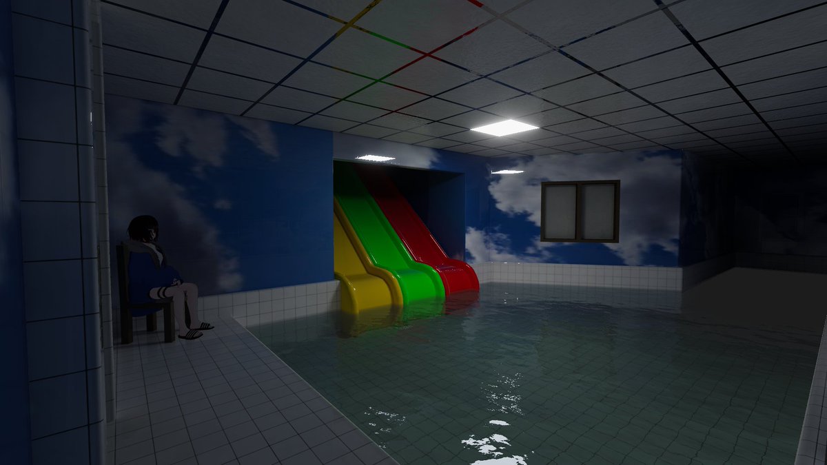 その他色々 画質設定高で撮ってなかったことに今気付いた A Pool From Your Dreams https://t.co ...
