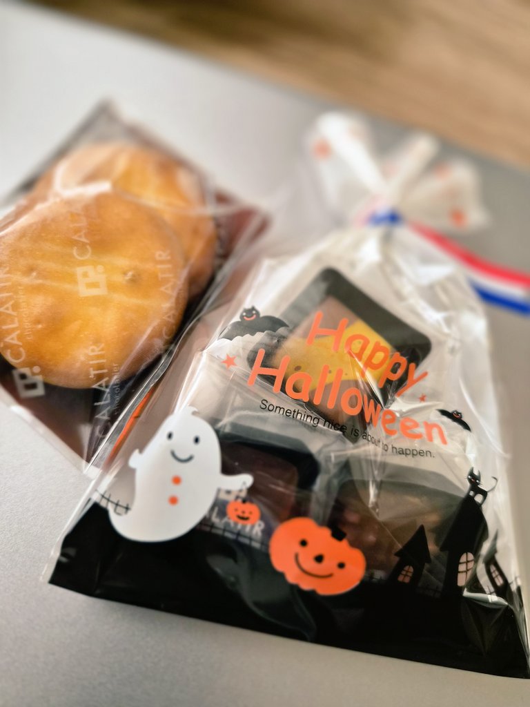 inforce_M's tweet photo. ハロウィンのおやつ🎃💞 https://t.co/uR9KWLpI1B