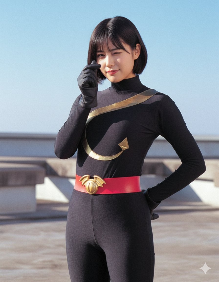zakowatcher's tweet photo. 引用の続き、下っ端女子たちの本気
素材元の古さをなんとなく理解しているのか、クネク◯の人の髪型がなんとなく広末っぽい
#Gemini #NanobananaAI #AIart https://t.co/gbWAzR9dfl