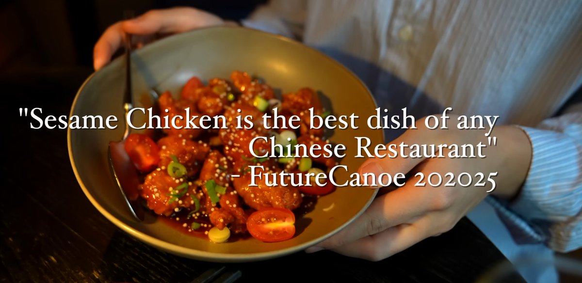 I actually really miss sesame chicken