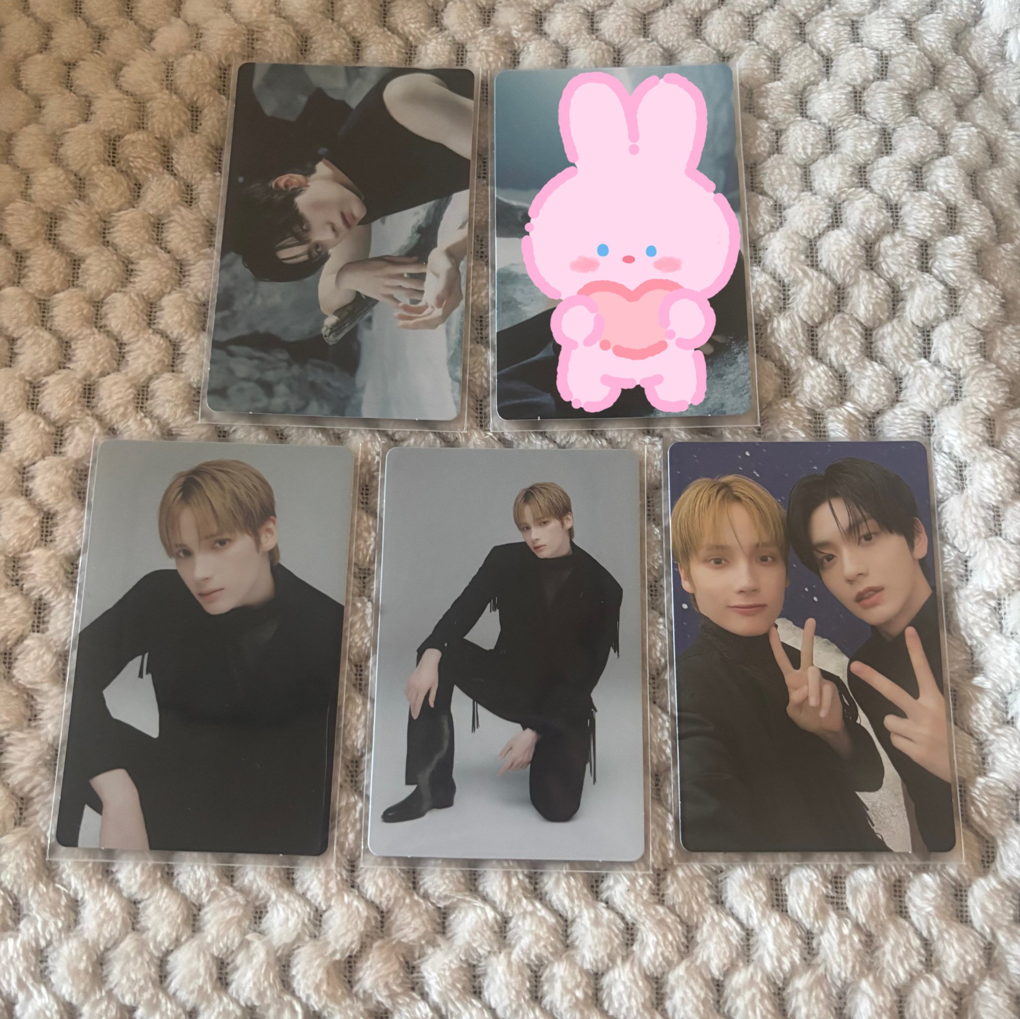 TOMORROW X TOGETHER - TXT ACT:LOVE SICK ミニフォト スビン トレカ TXT MINI Photo card TOMORROW X TOGETHER WORLD TOUR ACT