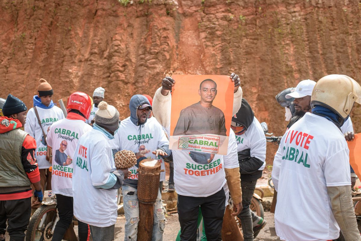 Lionel_EPL_Ebe's tweet image. La vague orange entame sa déferlante à Bamenda 🧡🧡🧡

#ReussirEnsemble 
#succeedtogether 
#ilyadieudedans